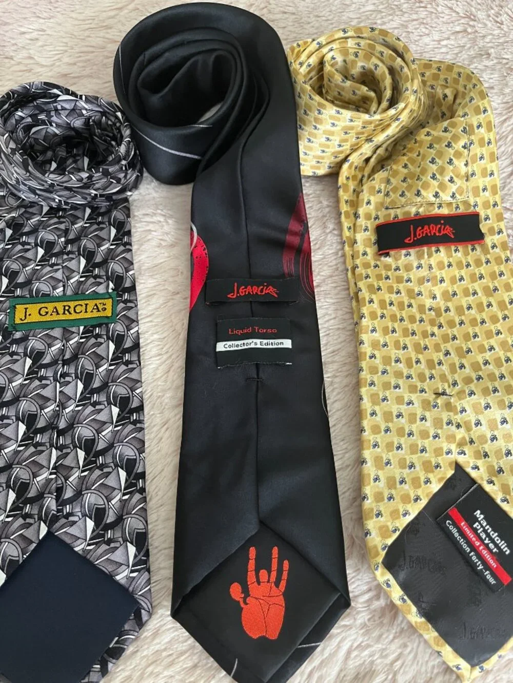 J.GARCIA TIES COLLECTION OF THREE